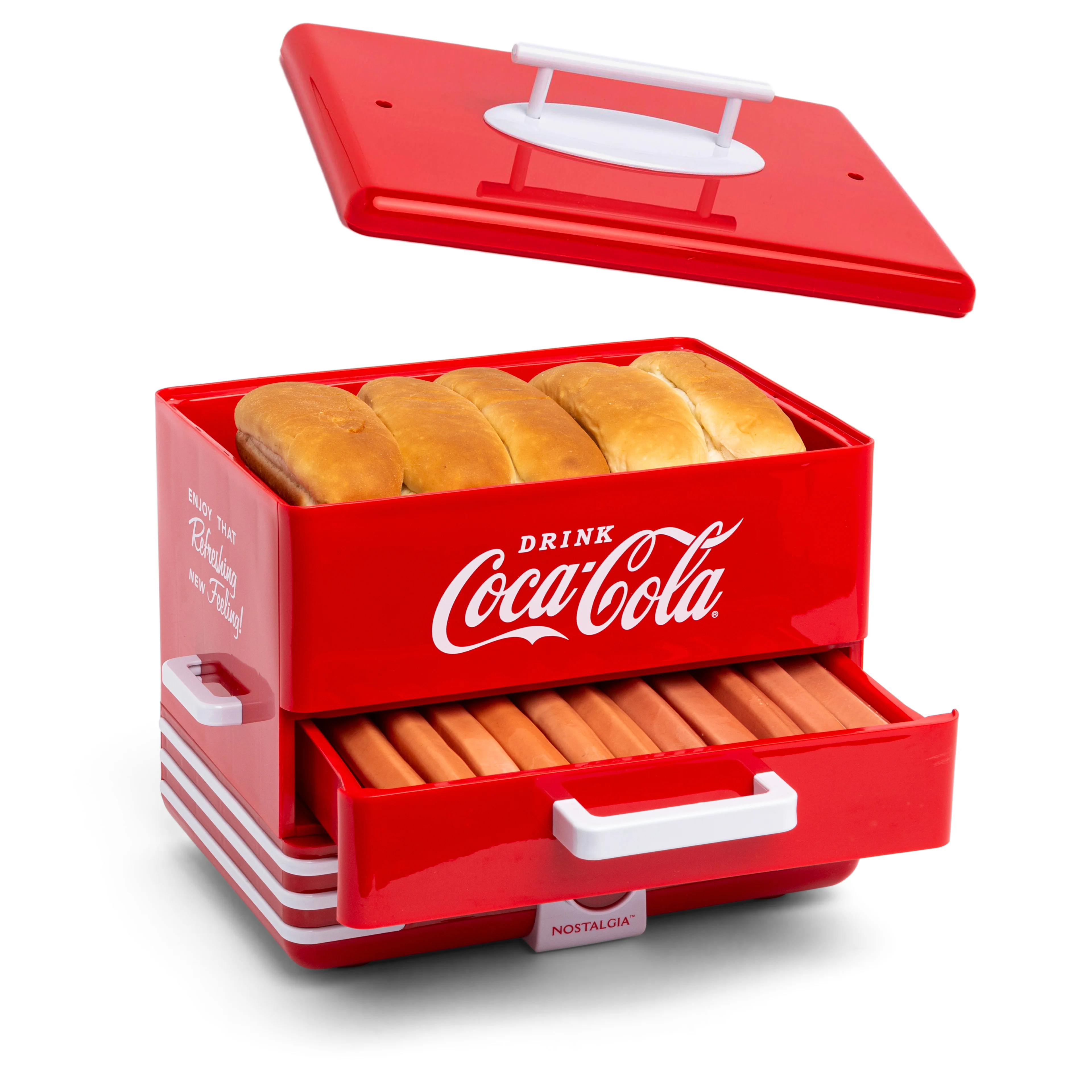Coca-Cola® Large Hot Dog Steamer - Inhomebuy