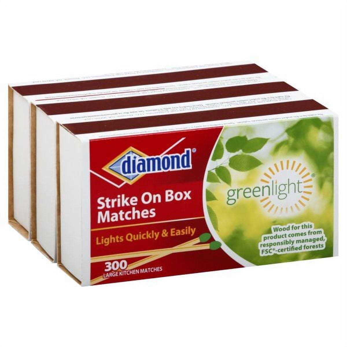 Diamond Matches Strike On Box - Inhomebuy