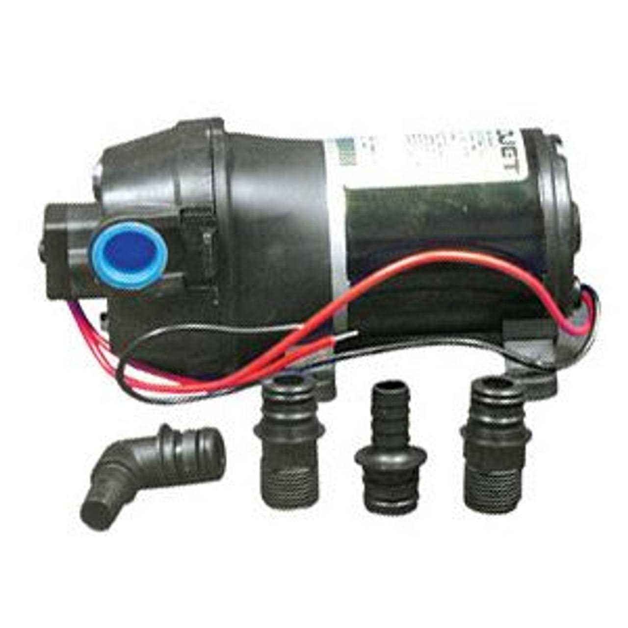 Flojet Pumps Water Pump 3526-144 12 Volt Water Pumps 5.2 AMP Triplex Diaphragm Pump - Inhomebuy