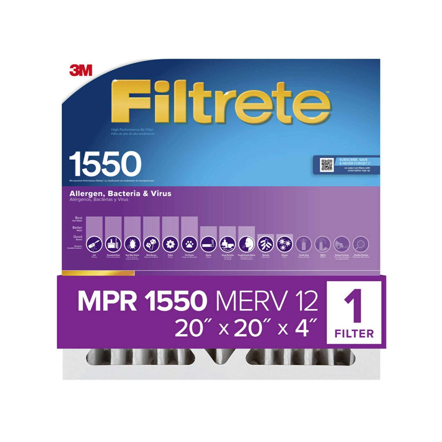 Filtrete Allergen Reduction Filter - Inhomebuy