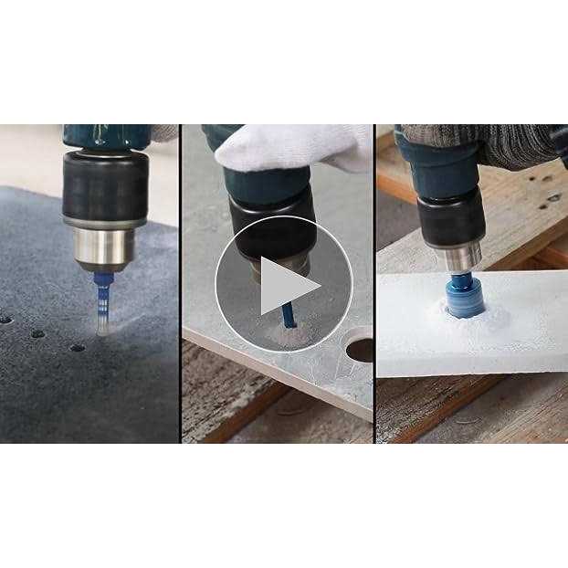 Dry Diamond Core Drill Bit Set,BRSCHNITT 2 Diamond Hole Saw Core Drill Bit with Triangle Shank for Porcelain Tile Ceramic Stone - Inhomebuy