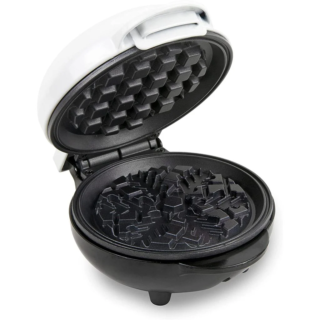 MyMini Personal Electric Snowflake Waffle Maker - Inhomebuy