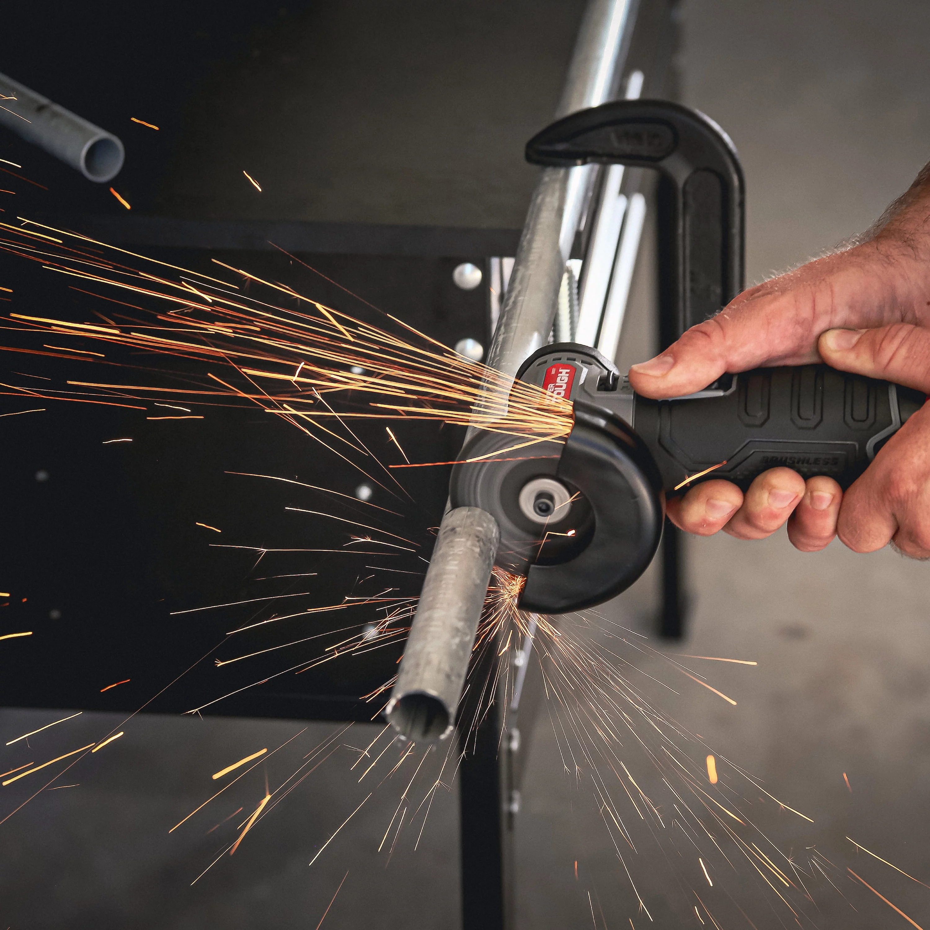 Hyper Tough 12-Volt Cordless Brushless Cut Off Tool, 80007 - Inhomebuy