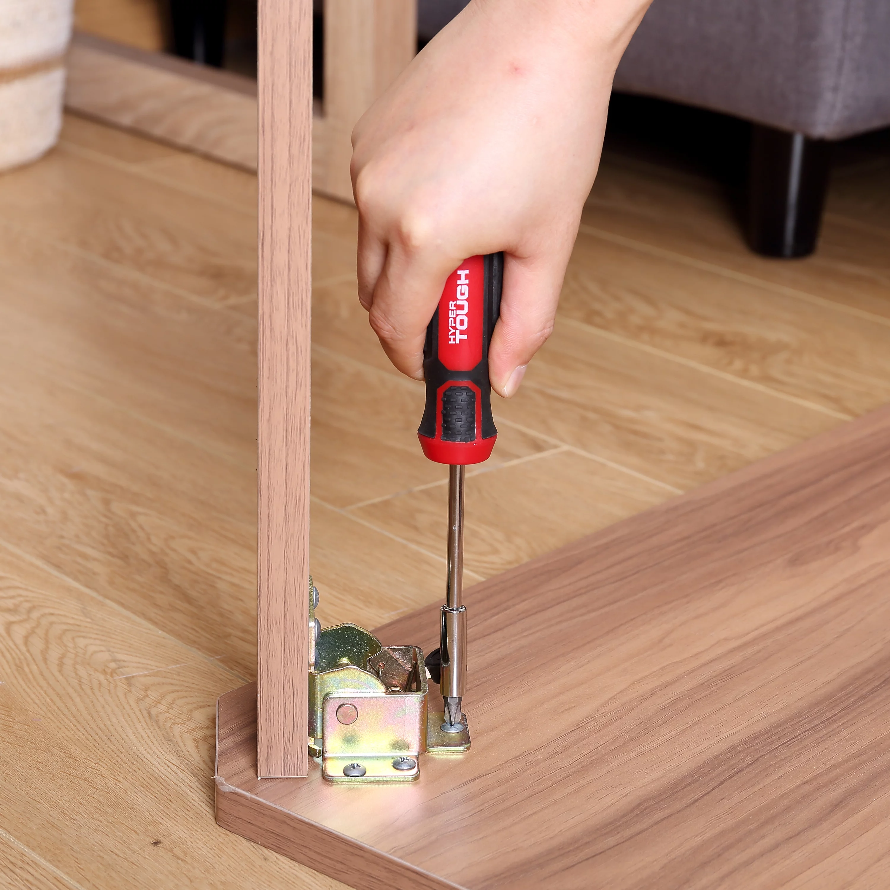 Hyper Tough 45 PC Home Repair Tool Set with Scissors, Hex Keys and More, New condition - Inhomebuy