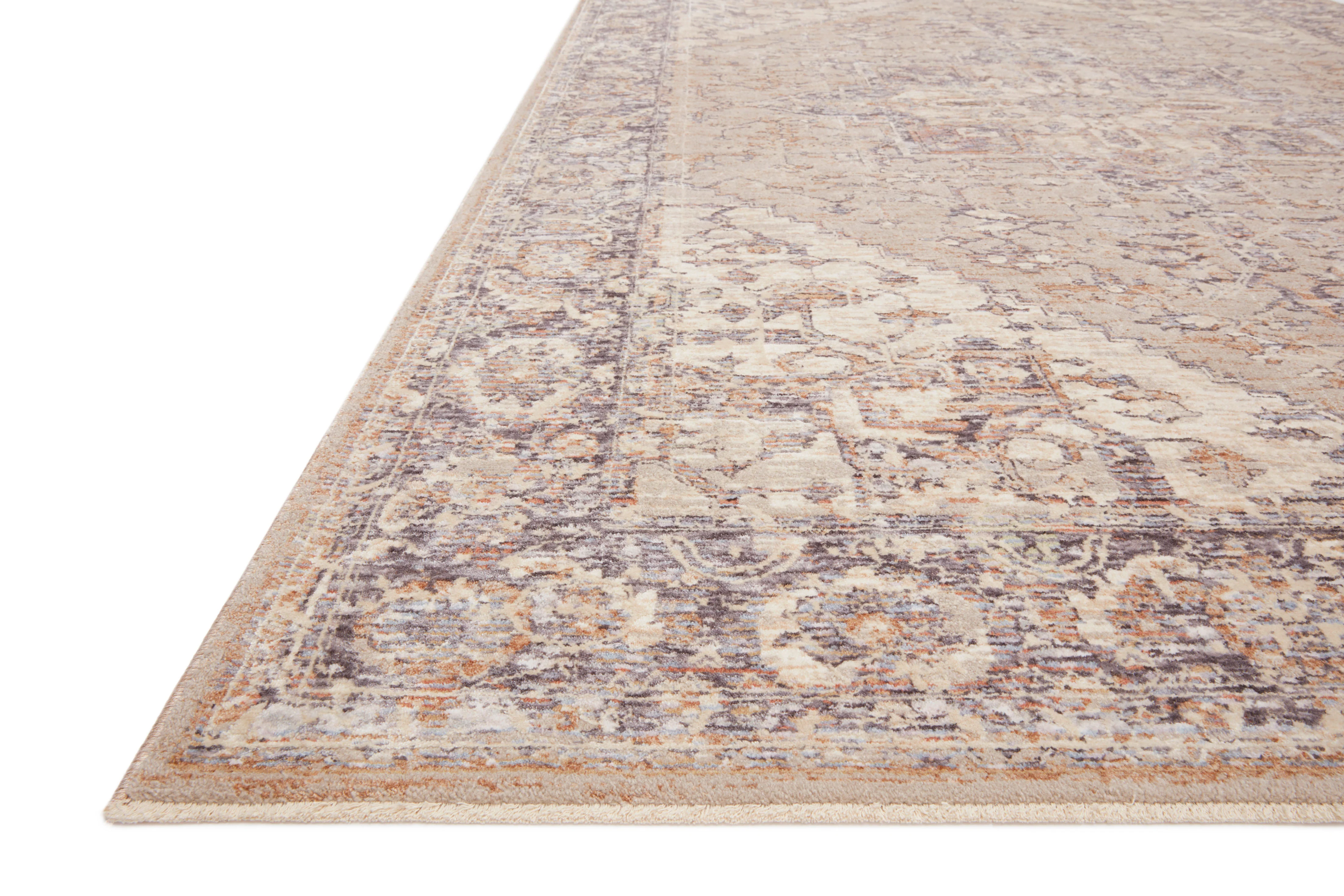 Loloi Rugs Faye Collection Rug in Taupe, Denim - 11'6