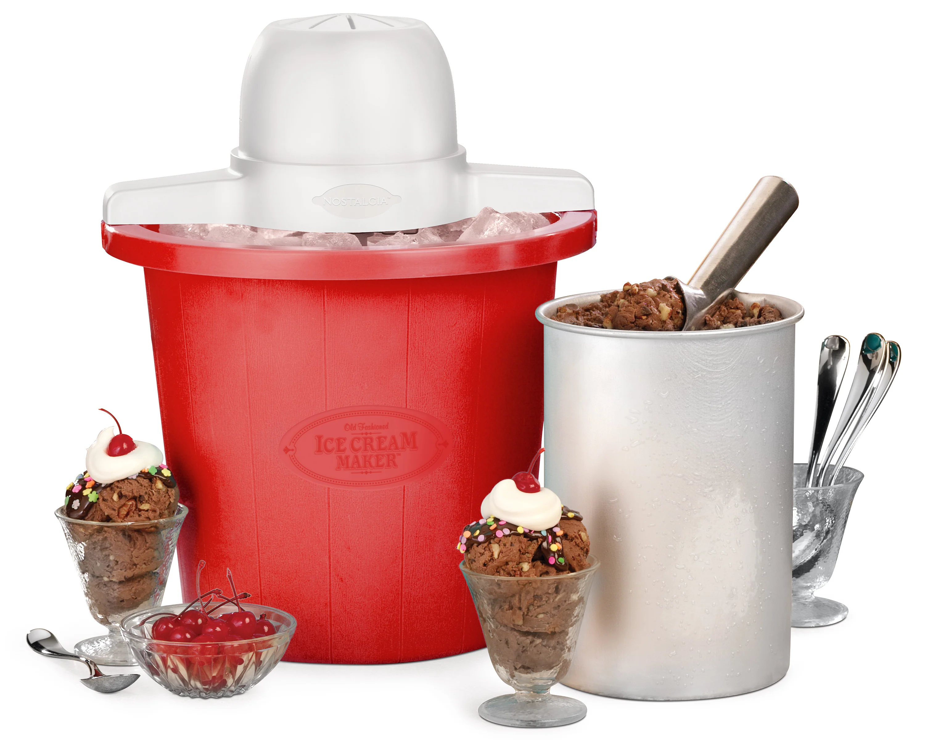 4-Quart Electric Ice Cream Maker - Inhomebuy