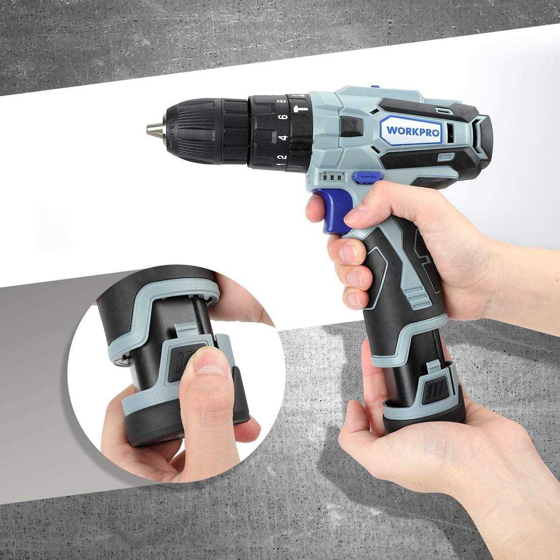 Workpro 125 Pieces Drill Jig Kit, Full Pocket Hole Jig with 100 Self Tapping Screws and 20 Plugs - Inhomebuy