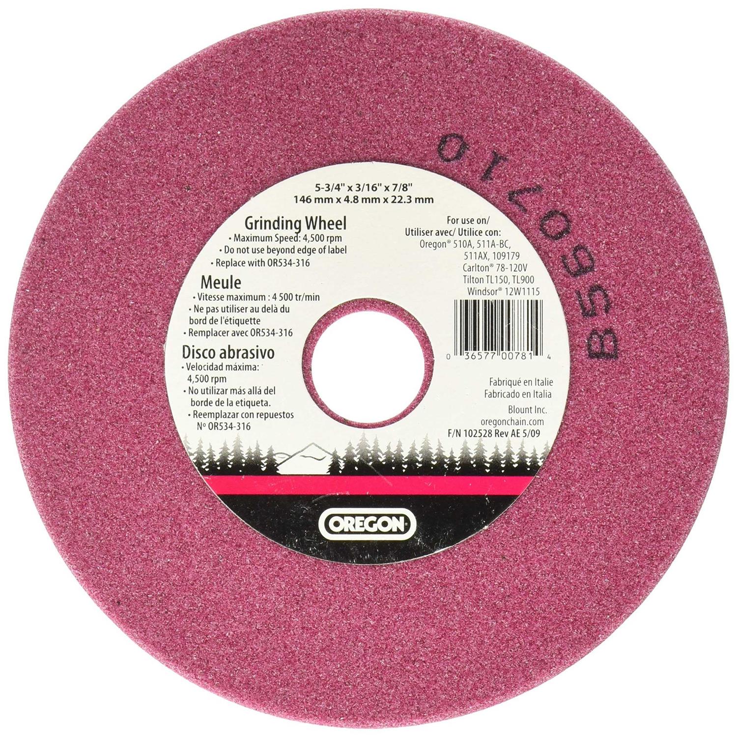 Oregon Grinding Wheel - Inhomebuy