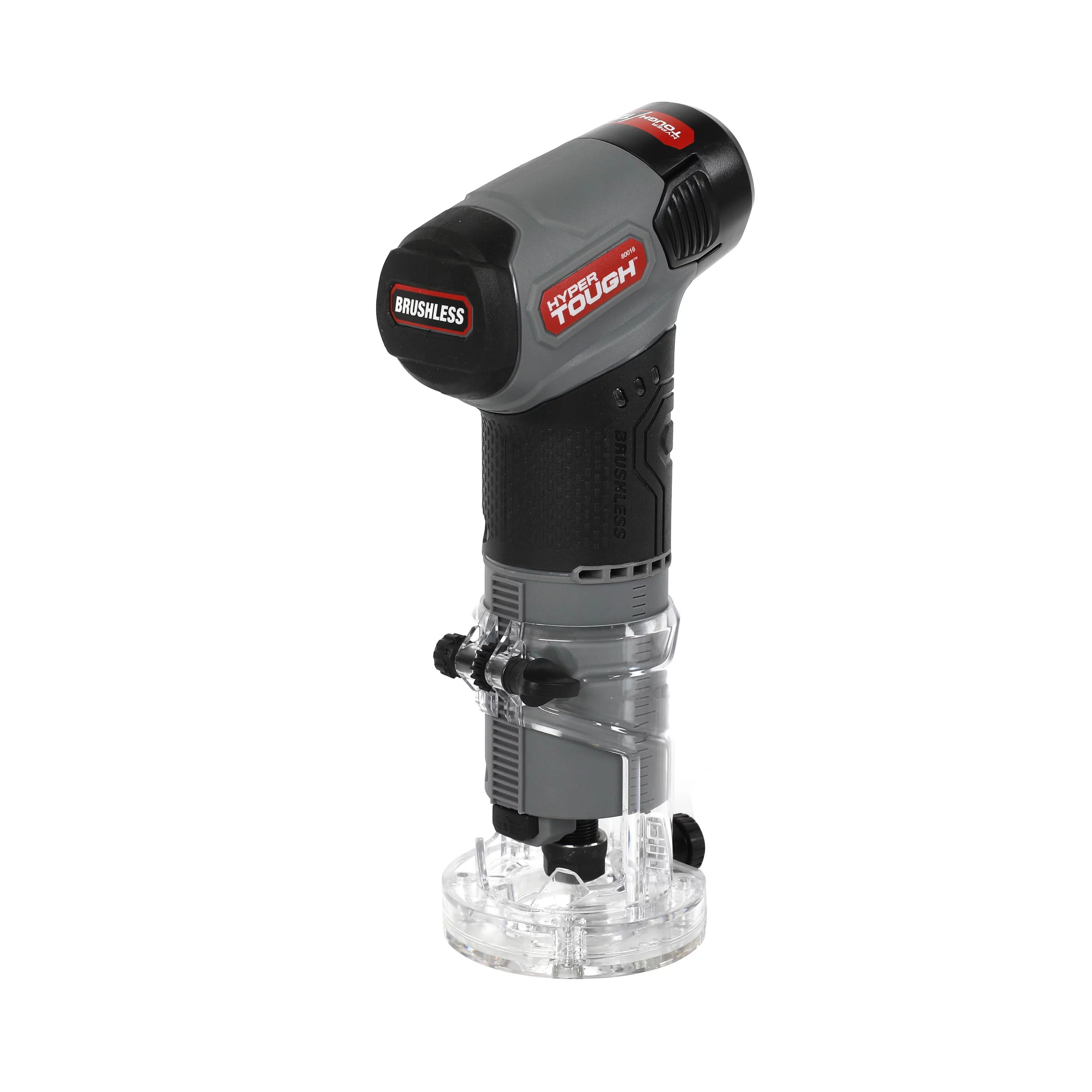 Hyper Tough 12V Max Lithium-Ion Brushless Palm Edge Router with 1.5Ah Battery and Charger, 80016 - Inhomebuy