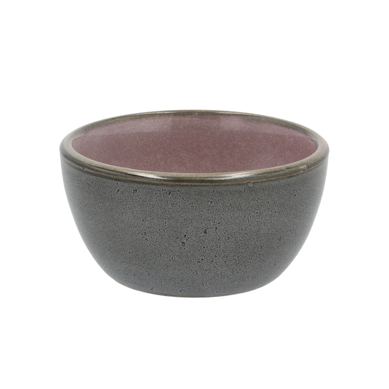 Bowl 10 cm Grey/Light Pink - Inhomebuy