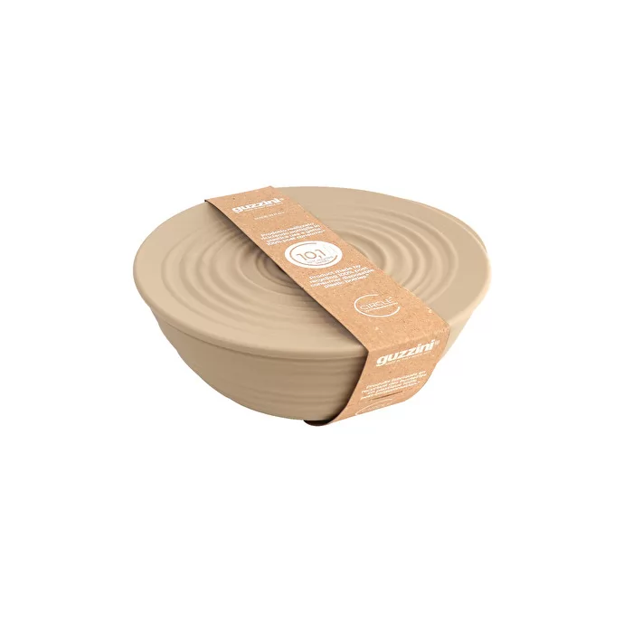 L Bowl with lid Clay - Inhomebuy