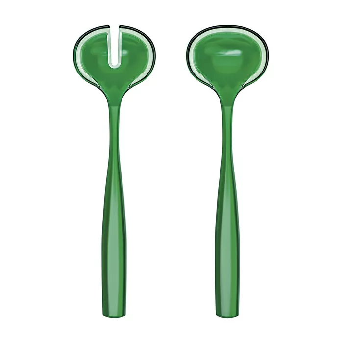 DolceVita Salad Servers Green - Inhomebuy