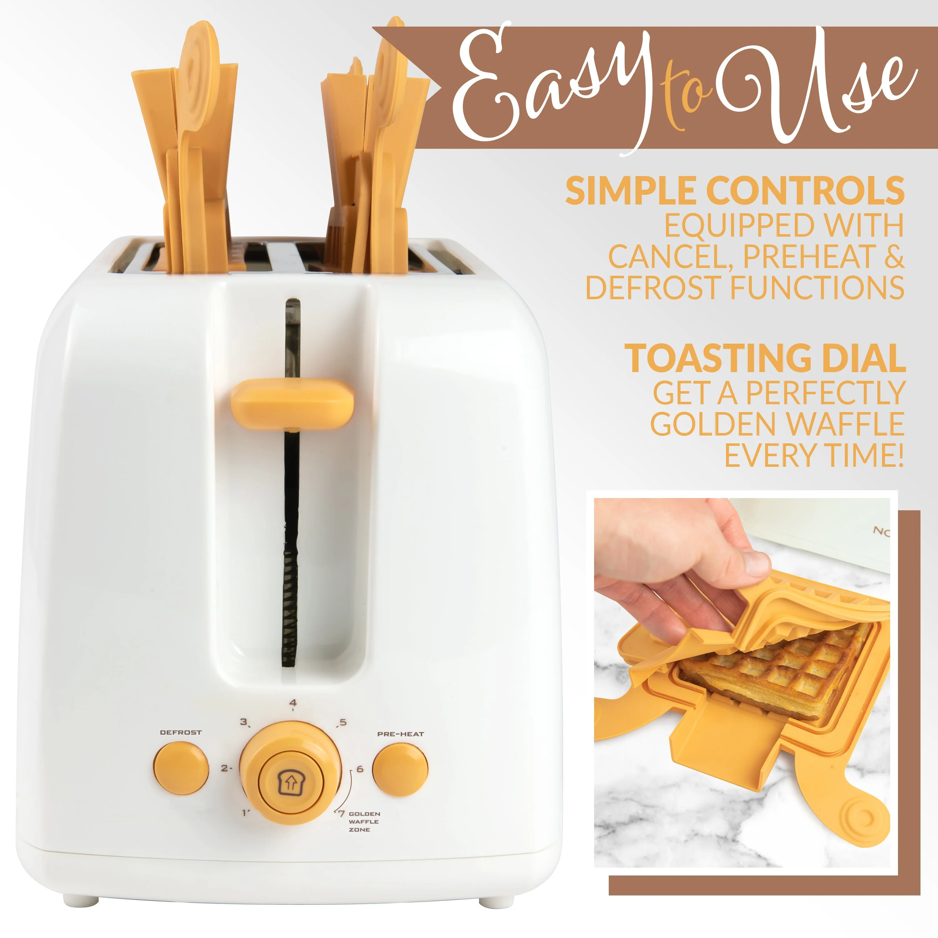 Vertical Waffle Toaster - Inhomebuy