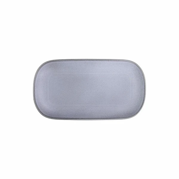 Terracot Oval Plate 24cm Blue Sto - Inhomebuy