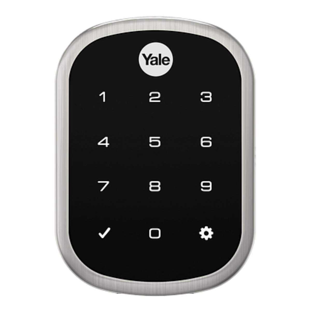 Yale D292 x 626 Deadbolt w/Thumbturn,Satin Chrome - Inhomebuy