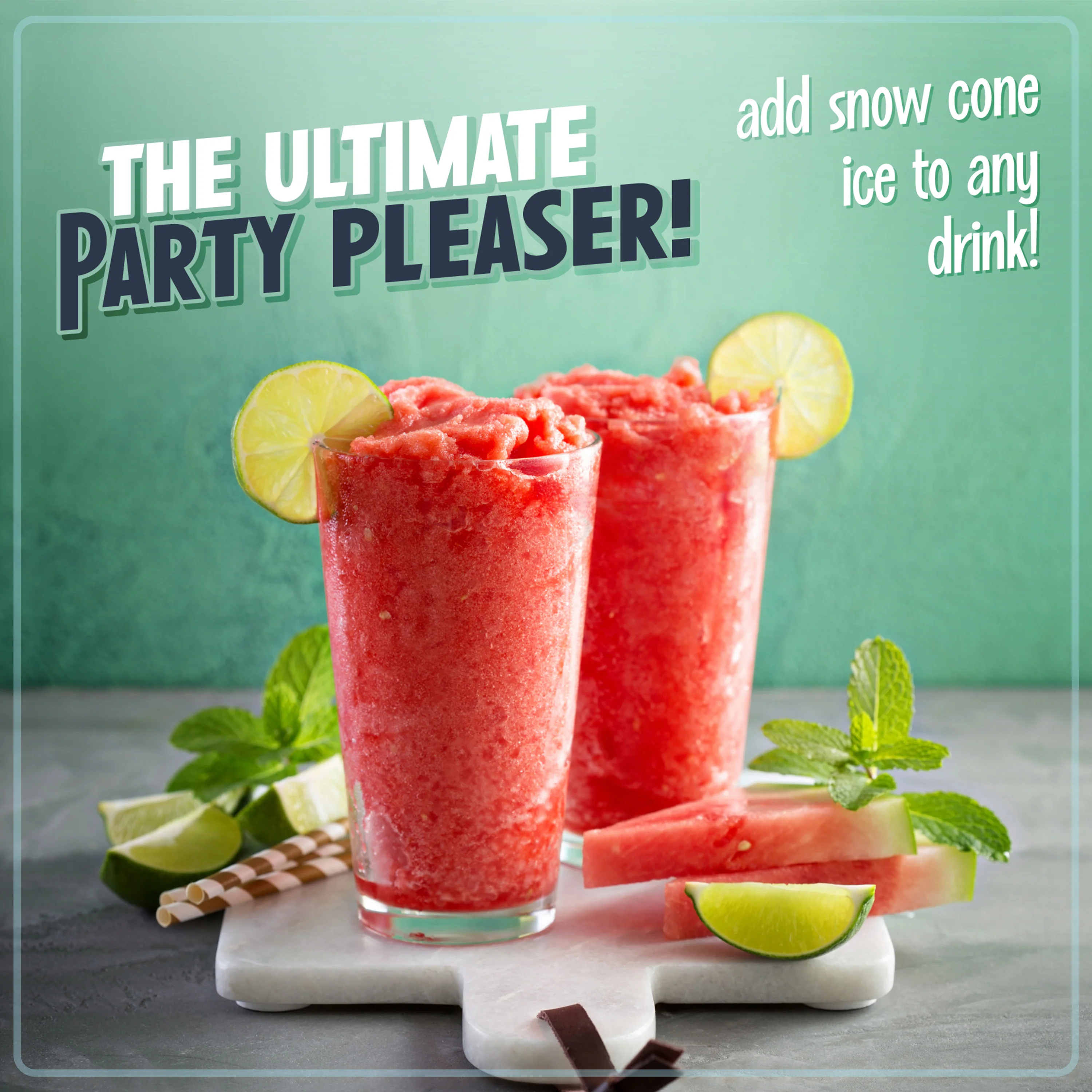 Classic Retro Single Countertop Snow Cone Maker - Inhomebuy