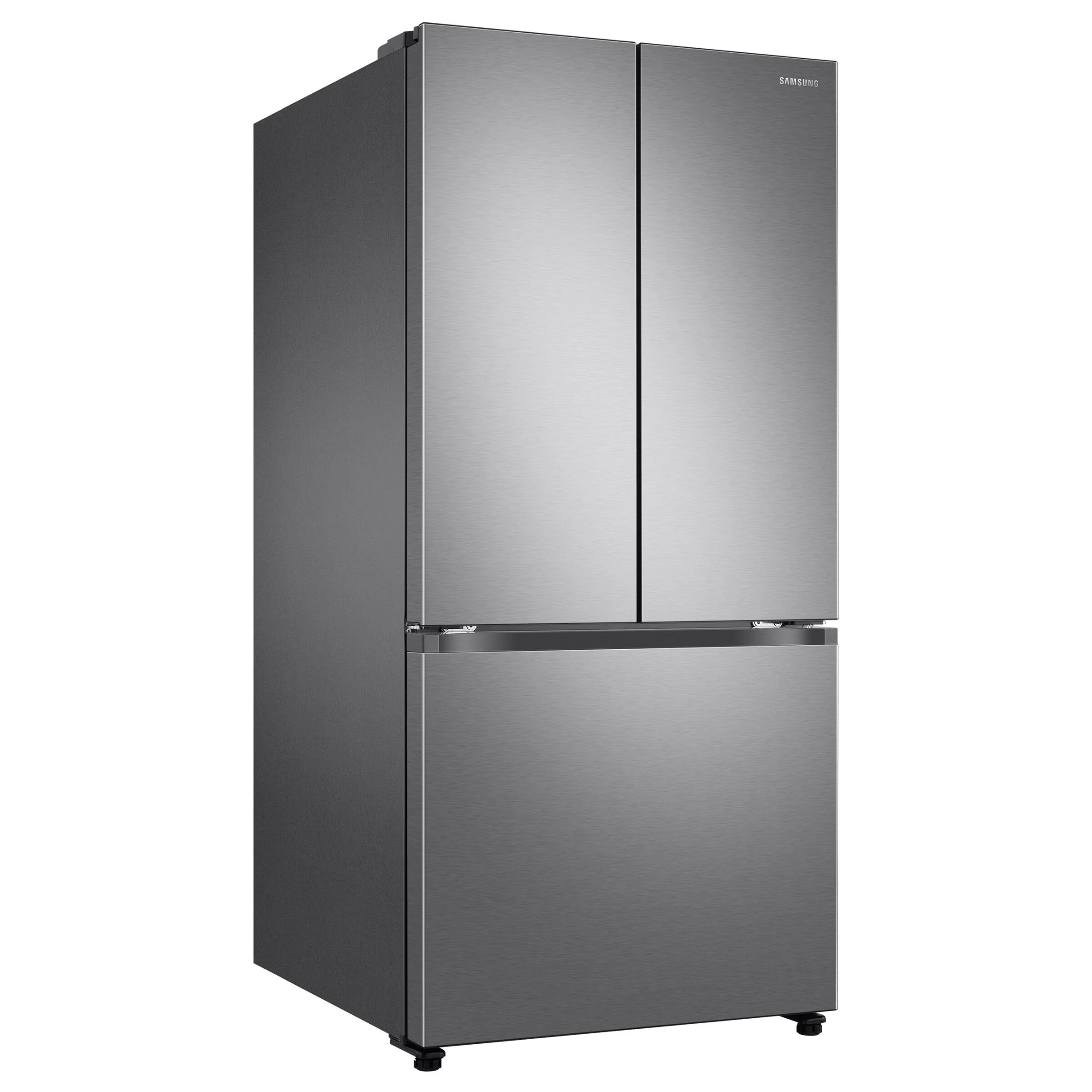 SAMSUNG 33 IN. 24.5 CU. FT. STAINLESS STEEL 3 DOOR FRENCH DOOR REFRIGERATOR WITH BEVERAGE CENTER AND - Inhomebuy