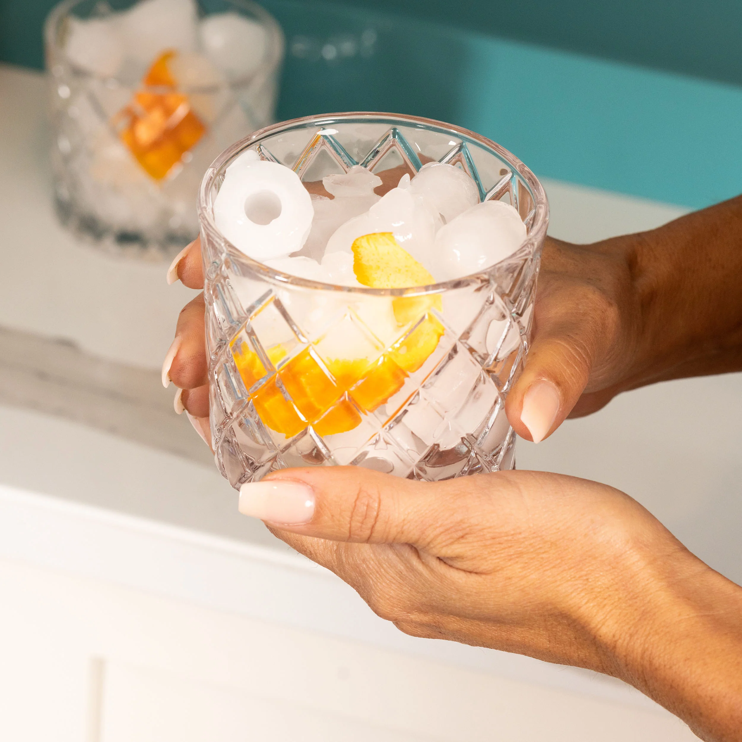 Igloo 33-Pound Automatic Portable Countertop Ice Maker Machine, Aqua - Inhomebuy