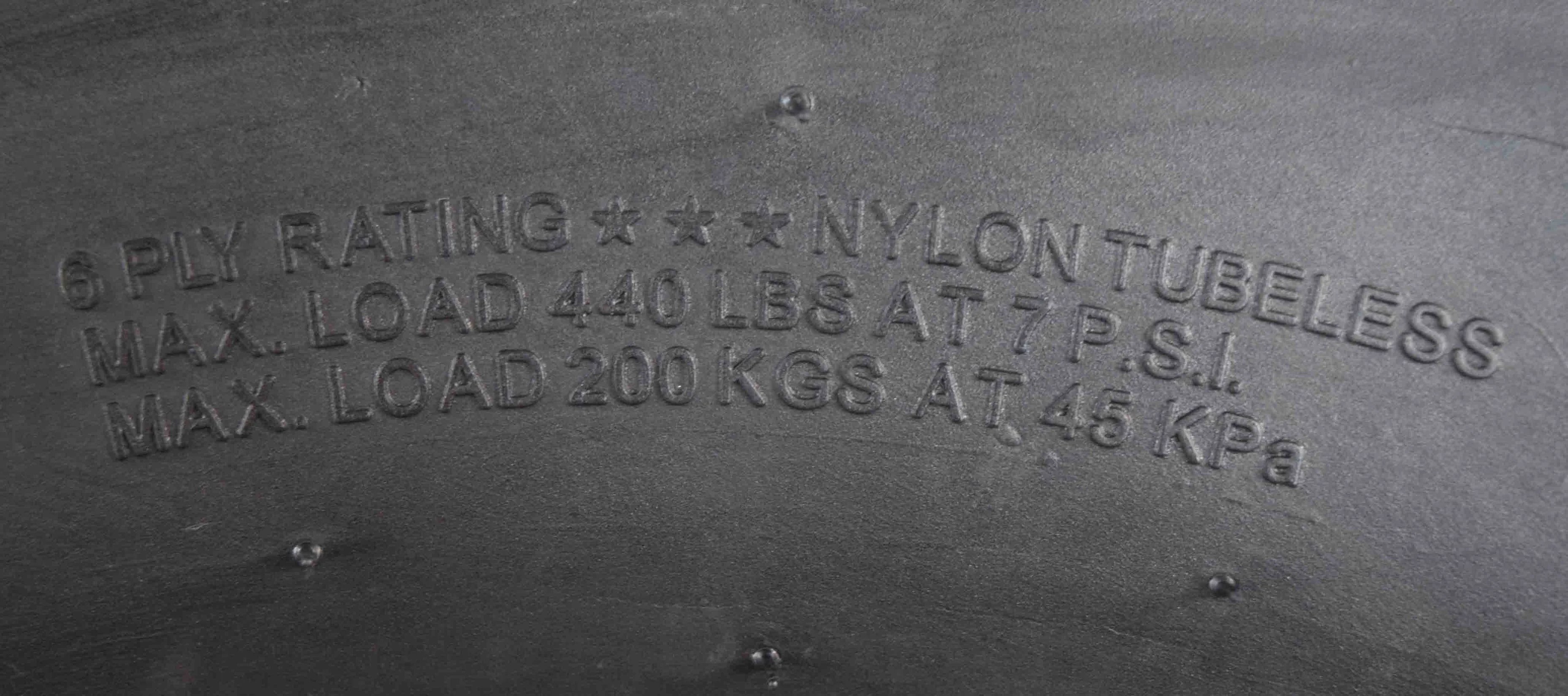 MASSFX 23x11-10 6 Ply Golf Cart Tire 23x11x10 & Gun Metal Wheel Kit A238 10x7 4/101.6 - Inhomebuy