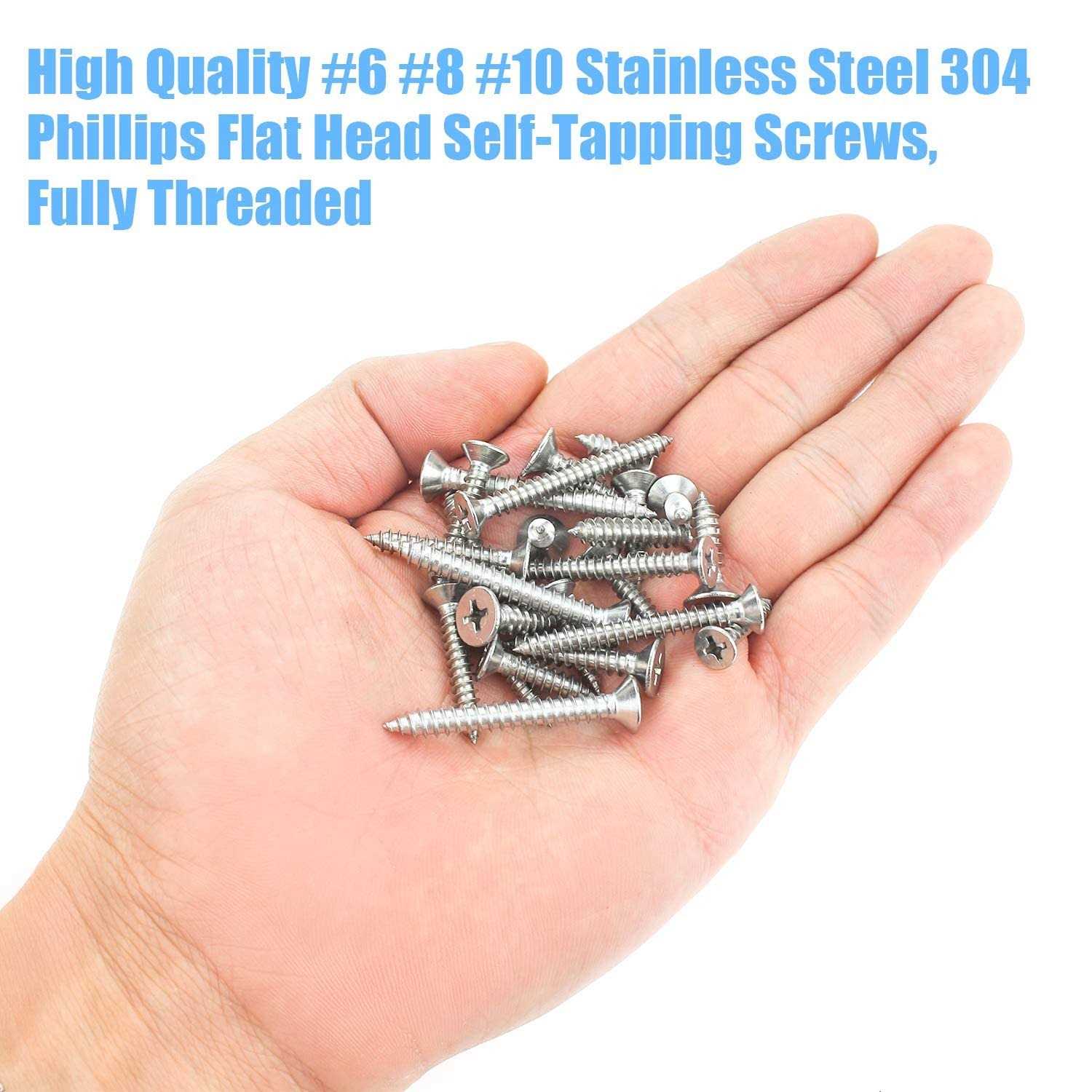 DYWISHKEY 200 Pieces M3 x 30mm/35mm/40mm/45mm/50mm Stainless Steel 304 Hex Socket Head Cap Bolts Screws and Nuts Kit - Inhomebuy