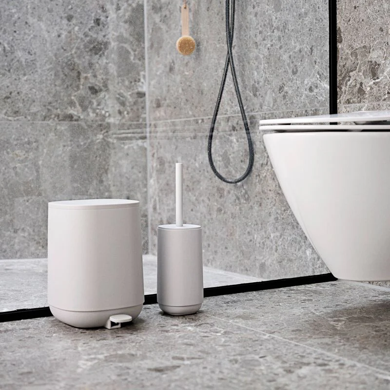 Time Toilet Brush Soft Grey - Inhomebuy