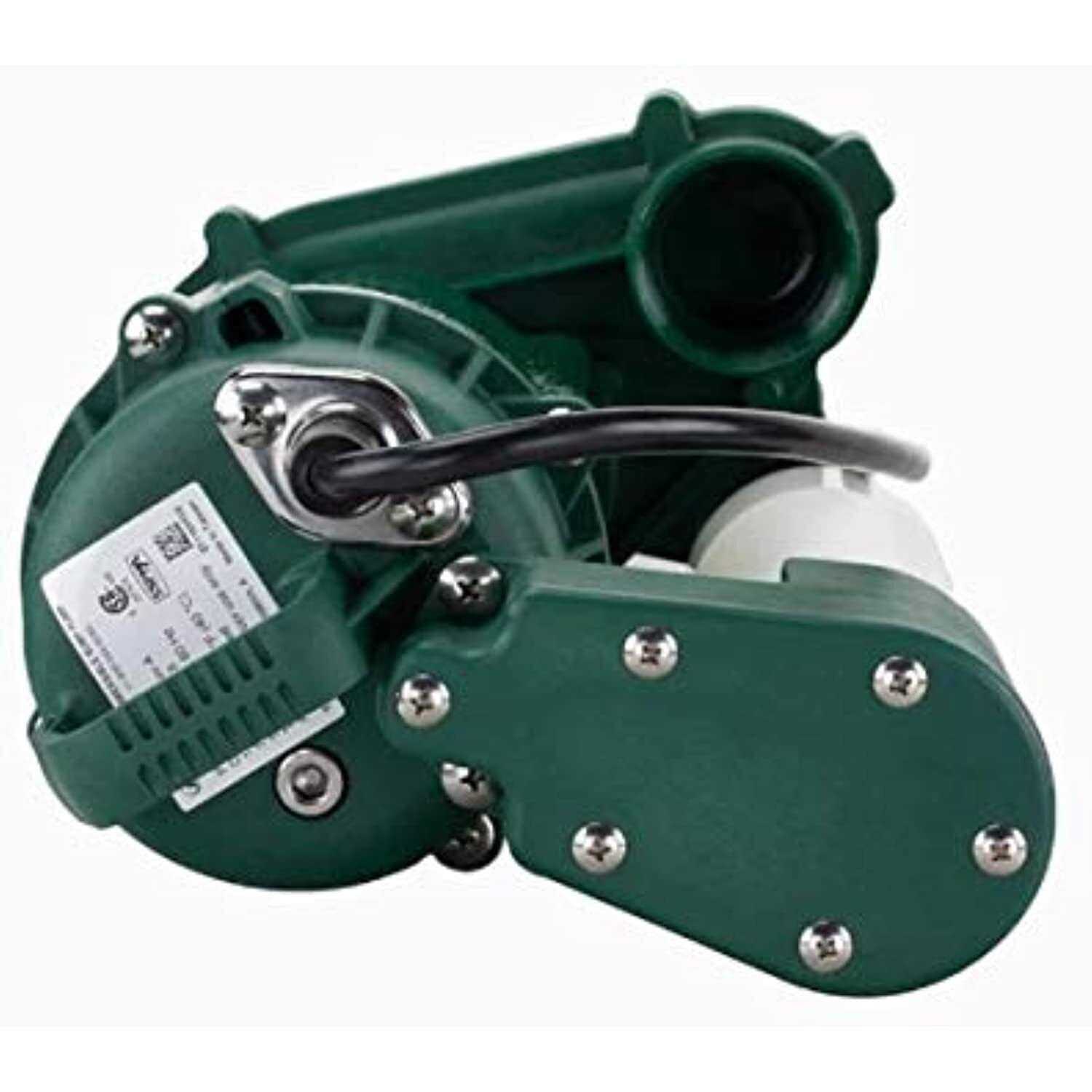 Zoeller 1/2 HP Cast Iron Automatic Sewage Pump 266-0005 - Inhomebuy