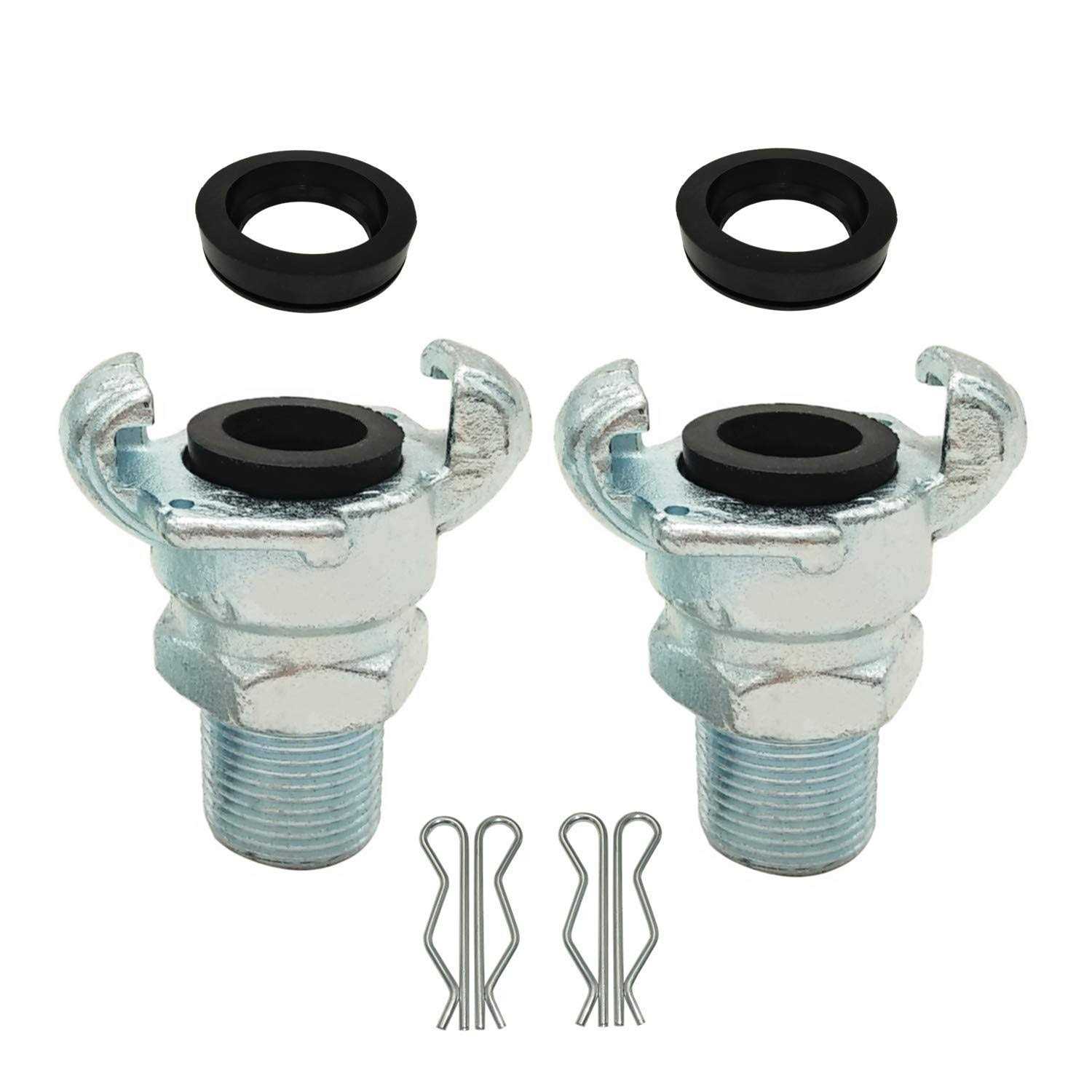 NPGLOBAL RV Water Softener Portable 16,000 Grain 3/4 GHT Fittings - Inhomebuy