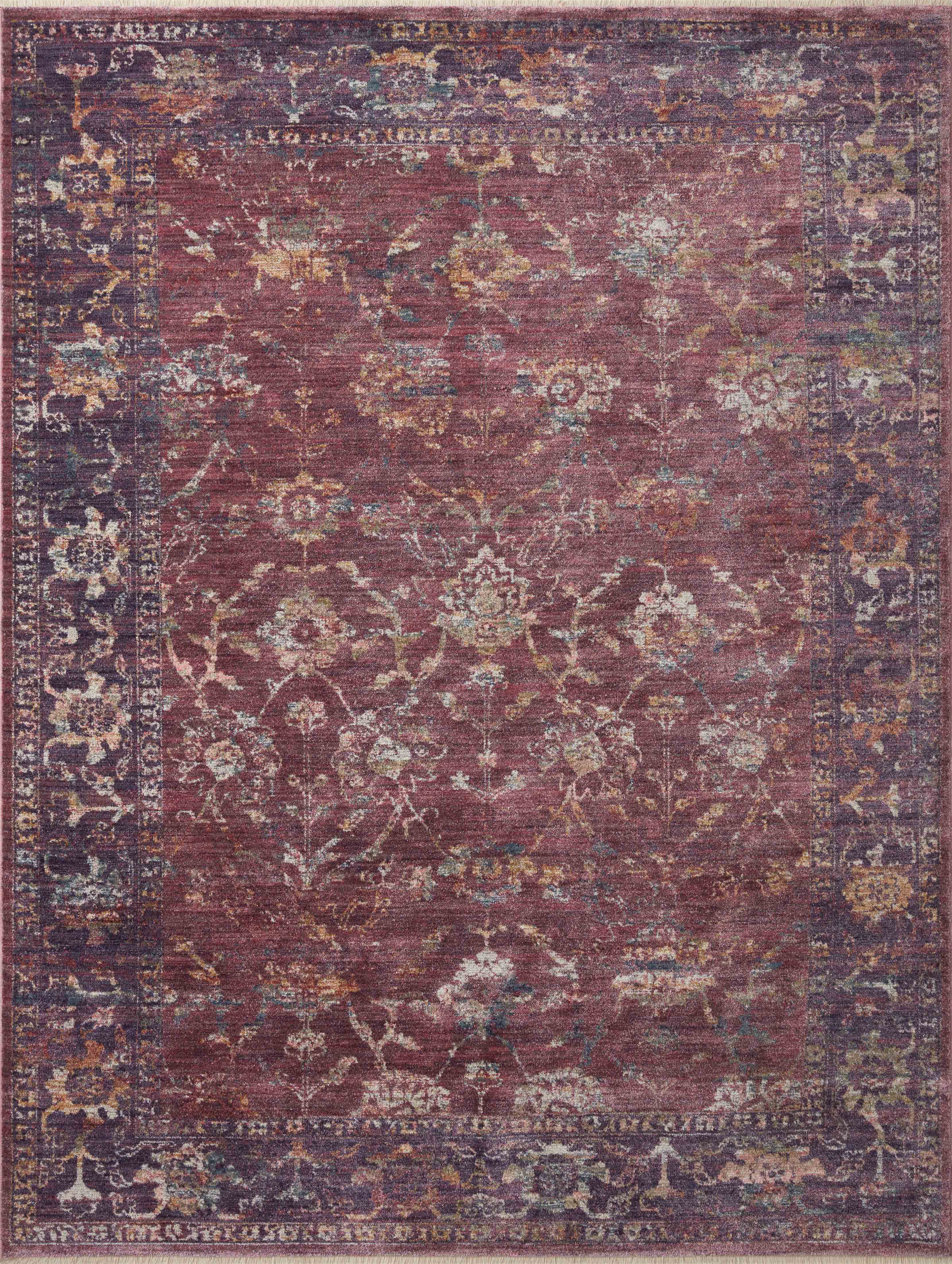 Loloi Rugs Giada Collection Rug in Grape, Multi - 10'0
