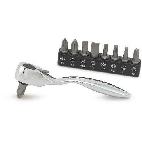 Offset Micro Bit Driver With Bits 11205 Titan - Inhomebuy