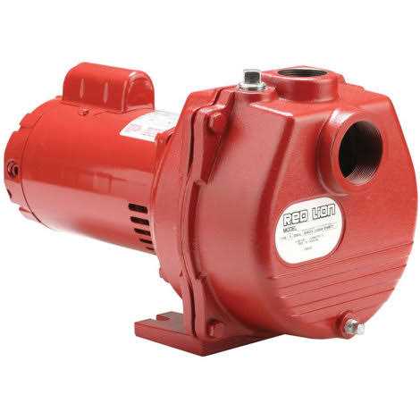 Red Lion Cast Iron Shallow Well Jet Pump with 5.8-Gallon Tank 97080503 - Inhomebuy
