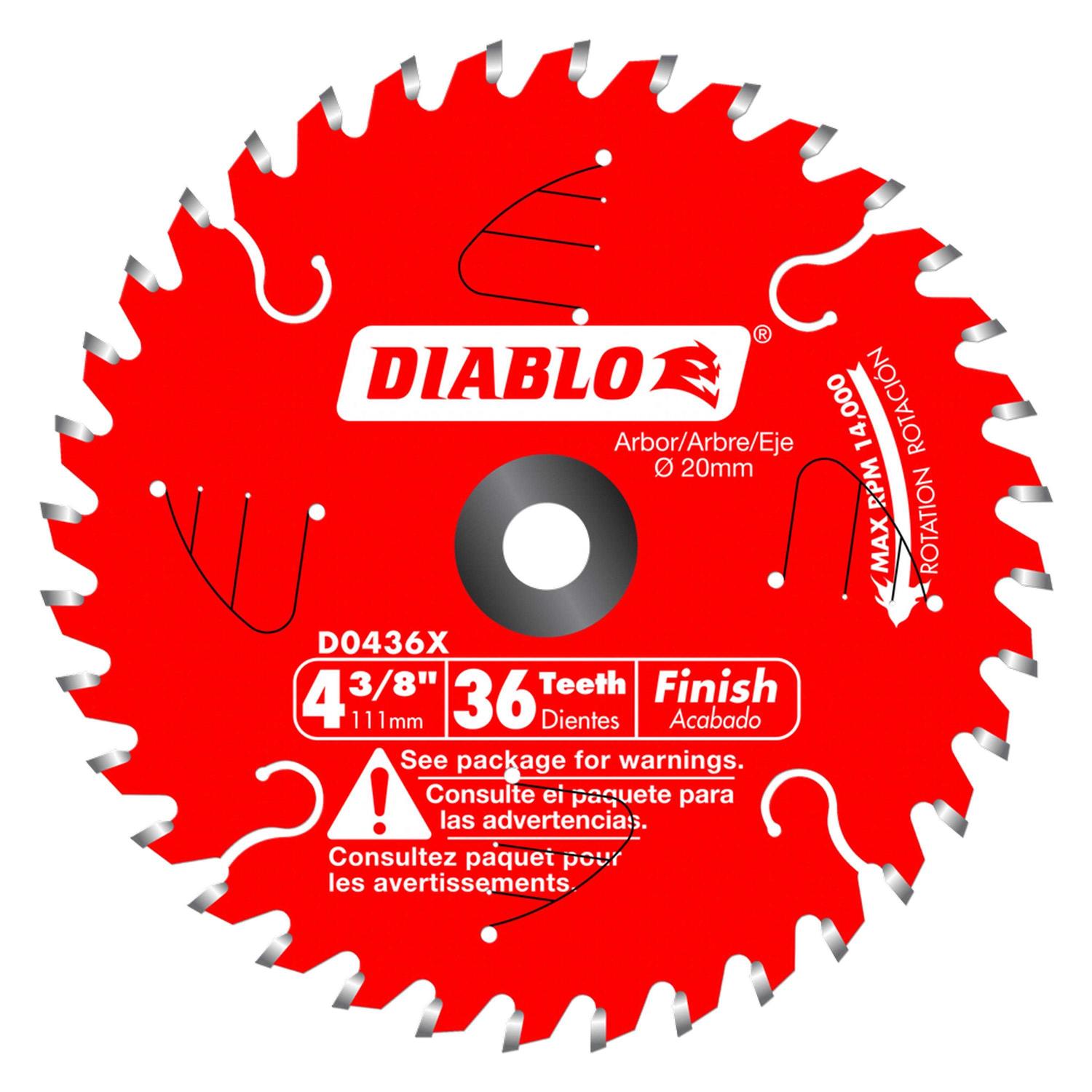 Diablo 4 in. 6 TPI Carbide T-Shank Jig Saw Blade for Fiber Cement & Plaster DJT141HM - Inhomebuy