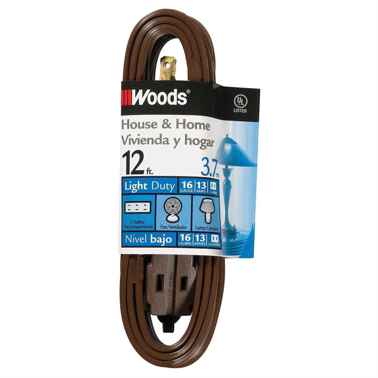 Woods Cube Extension Cord Tap - Inhomebuy