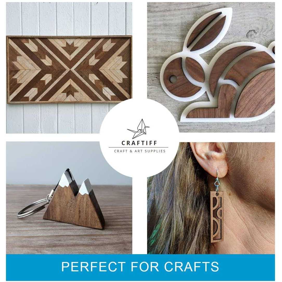 Craftiff Balsa Wood Sticks 1/4 Inch Square Dowels Strips 12 Long - Inhomebuy