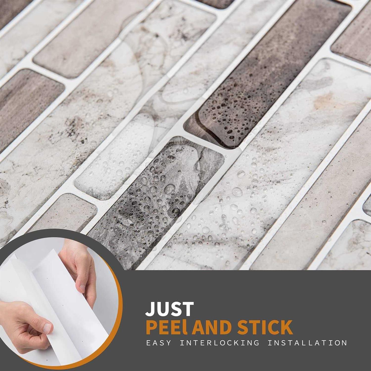 Wowstar 10 Ft Peel and Stick Trim, Molding Trim for Walls, Edges, Borders, Window Frames, Backsplash Tiles, Flexible and Self A - Inhomebuy