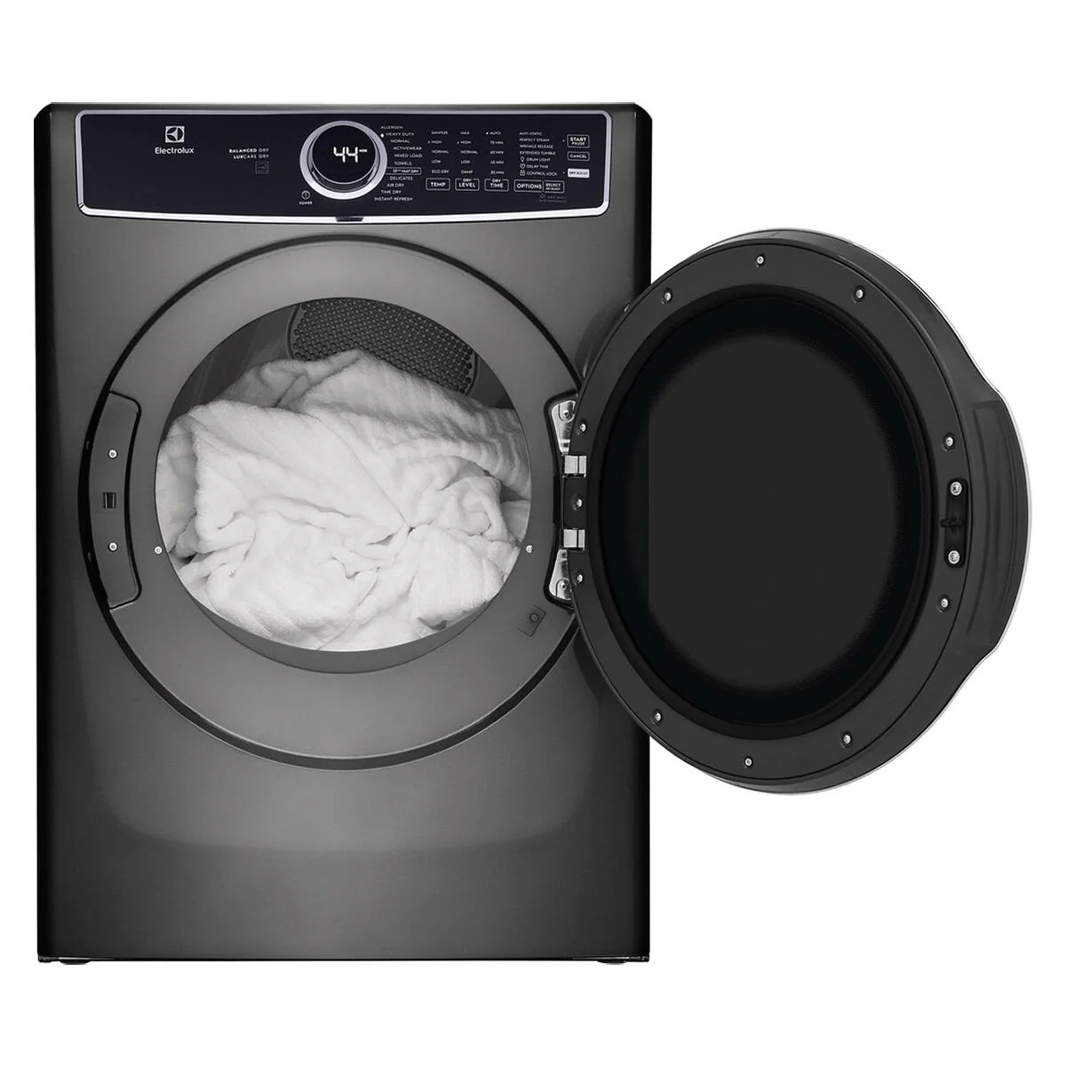 ELECTROLUX 6 SERIES 8.0 CU FT. ELECTRIC DRYER WITH STEAM CLEAN - ELFE763CAT - Inhomebuy