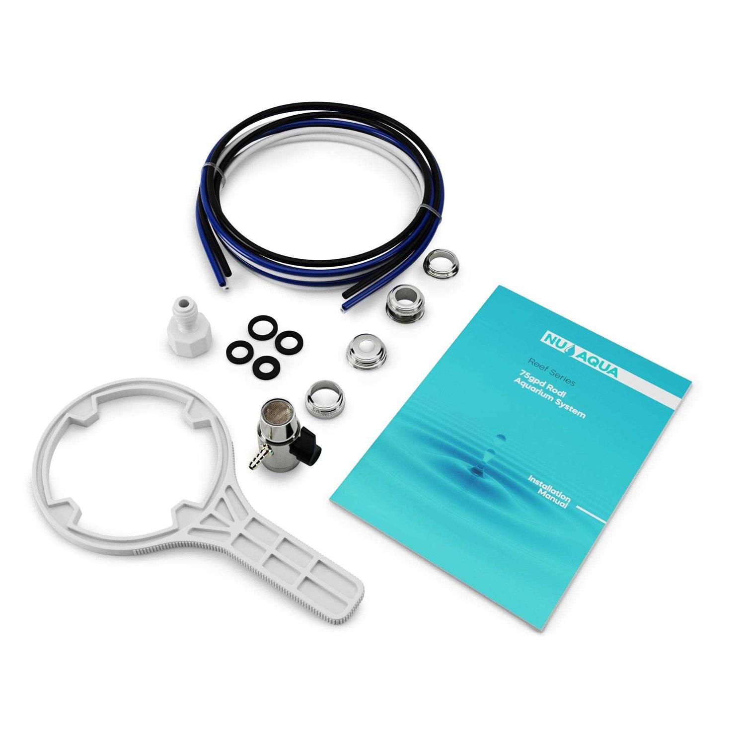 Nu Aqua Platinum Series Reverse Osmosis Filtration System Replacement Filters Universal RO System Cartridges (1, Alkaline Kit) - Inhomebuy