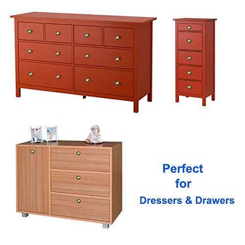 DeElf 12 PCS Clear Crystal Glass Drawer Cabinet Pulls Knobs Diamond Shape Decorative for Kitchen - Inhomebuy