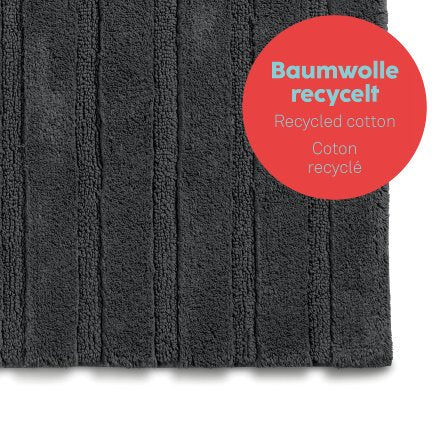 Bathmat Megan Granit Grey - Inhomebuy