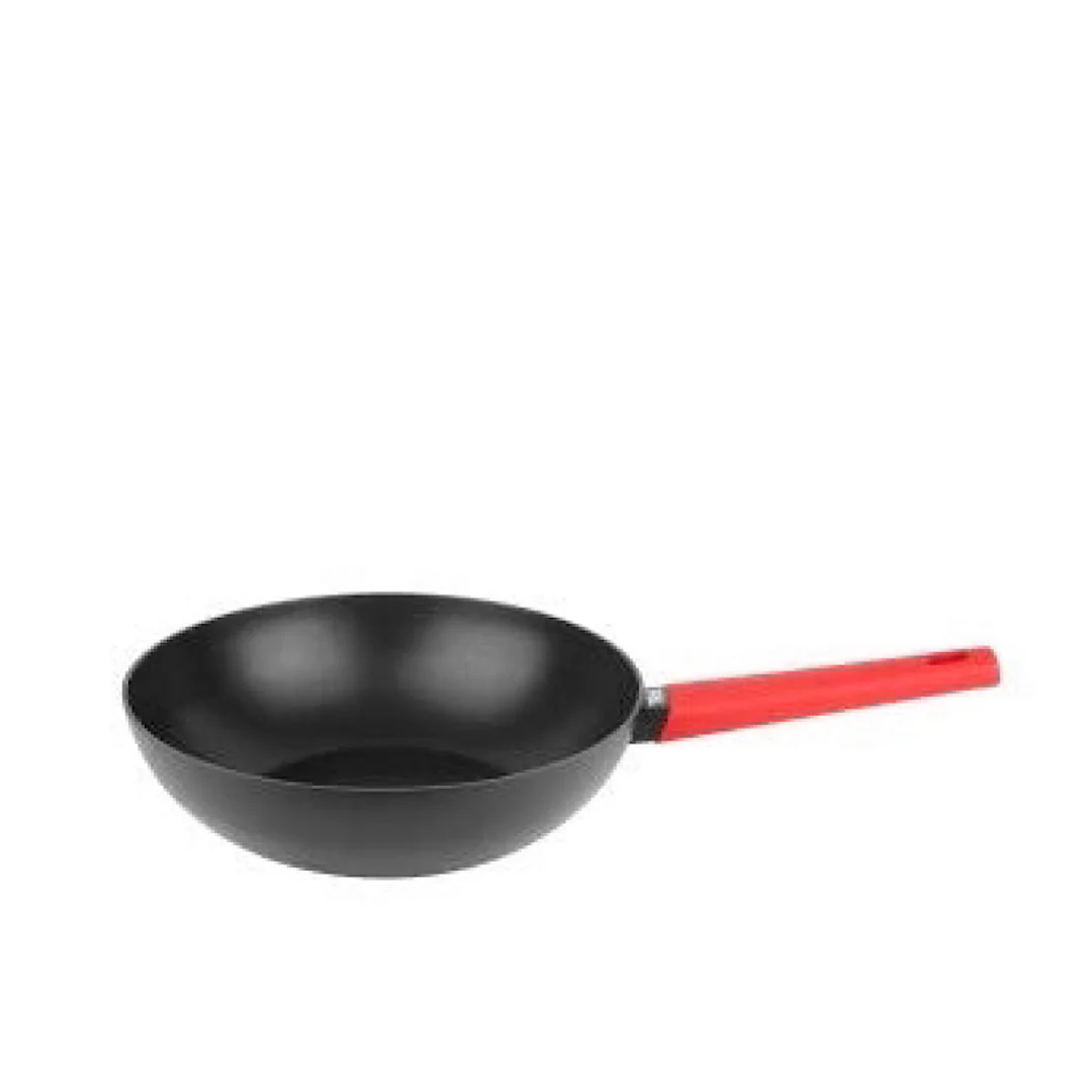 Red Series Non-Stick Wok  28 Cm - Inhomebuy