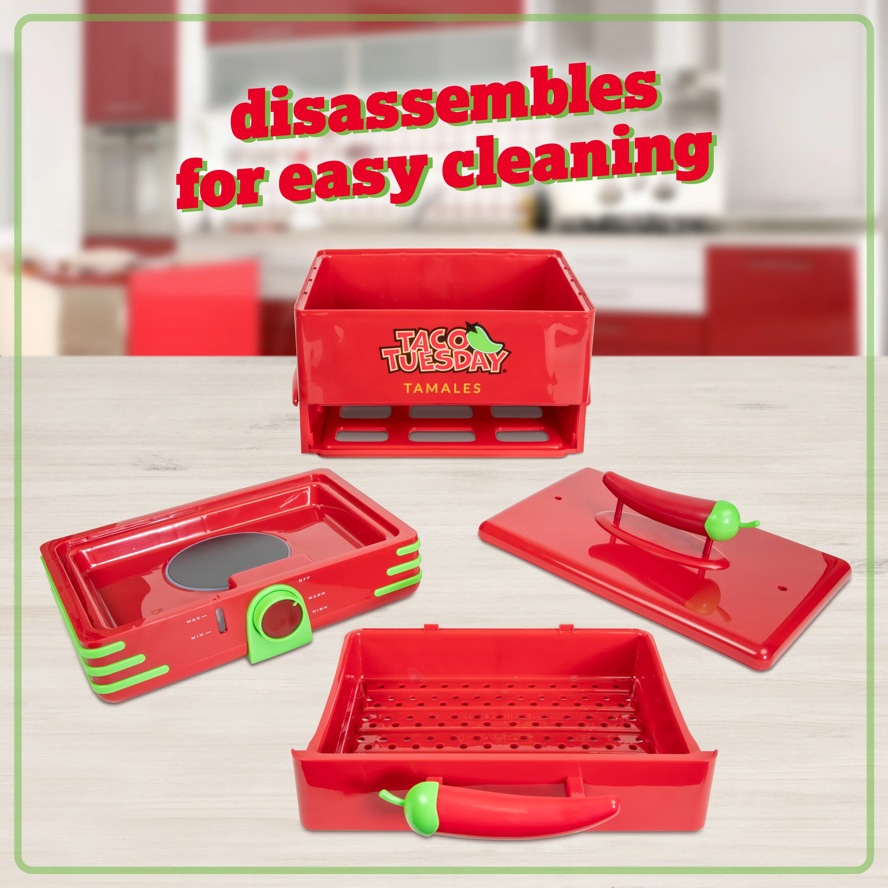 Taco Tuesday Tamales Steamer - Inhomebuy