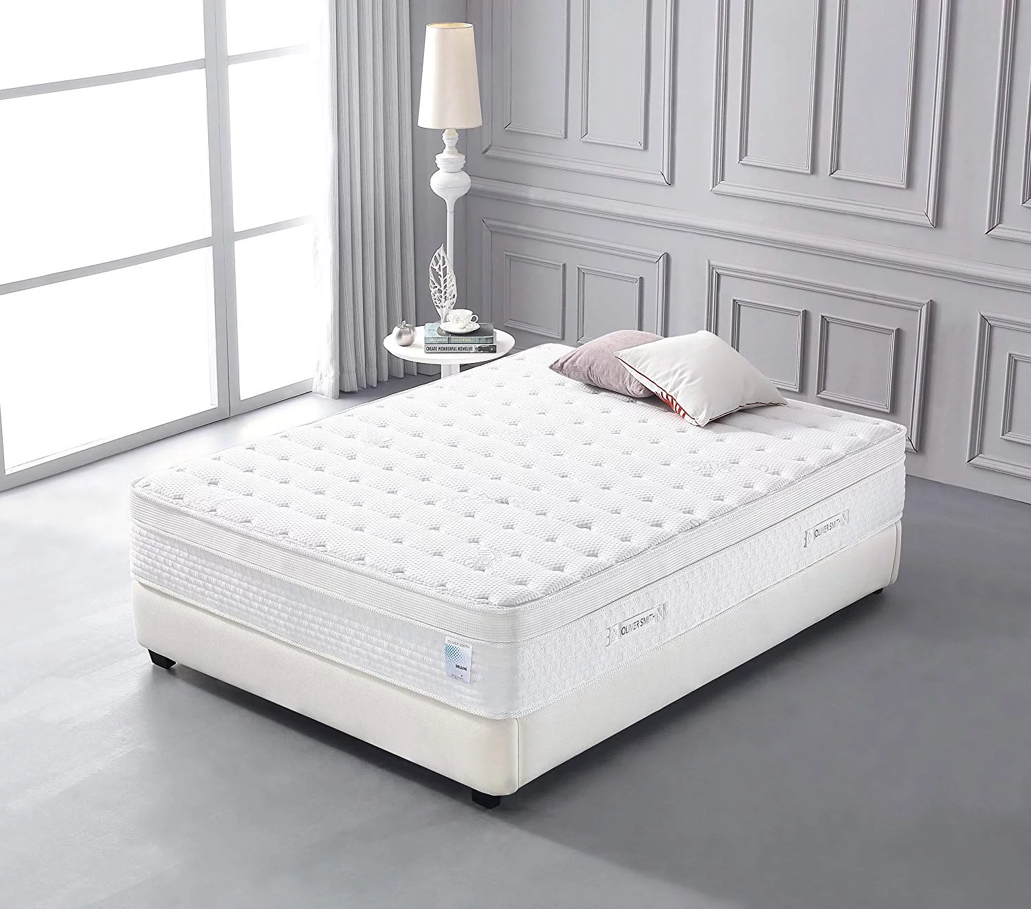 10 inch Memory Foam and Spring Hybrid Queen Size Mattress - Inhomebuy