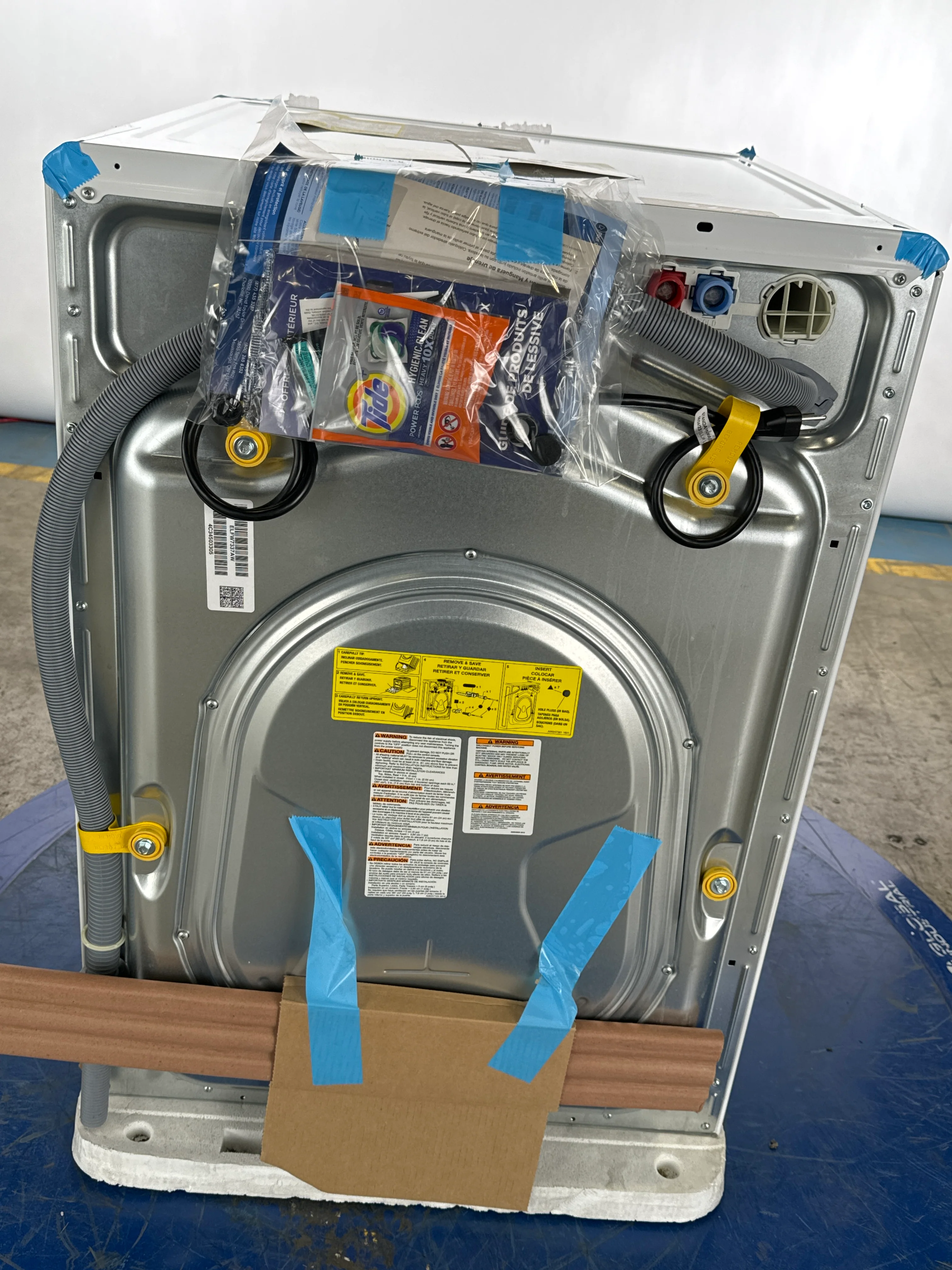 ELECTROLUX 3 SERIES 27 IN. 8.0 CU FT. WHITE ELECTRIC FRONT LOAD DRYER WITH LUXCARE LINT SHIELD - ELFE733CAW - Inhomebuy