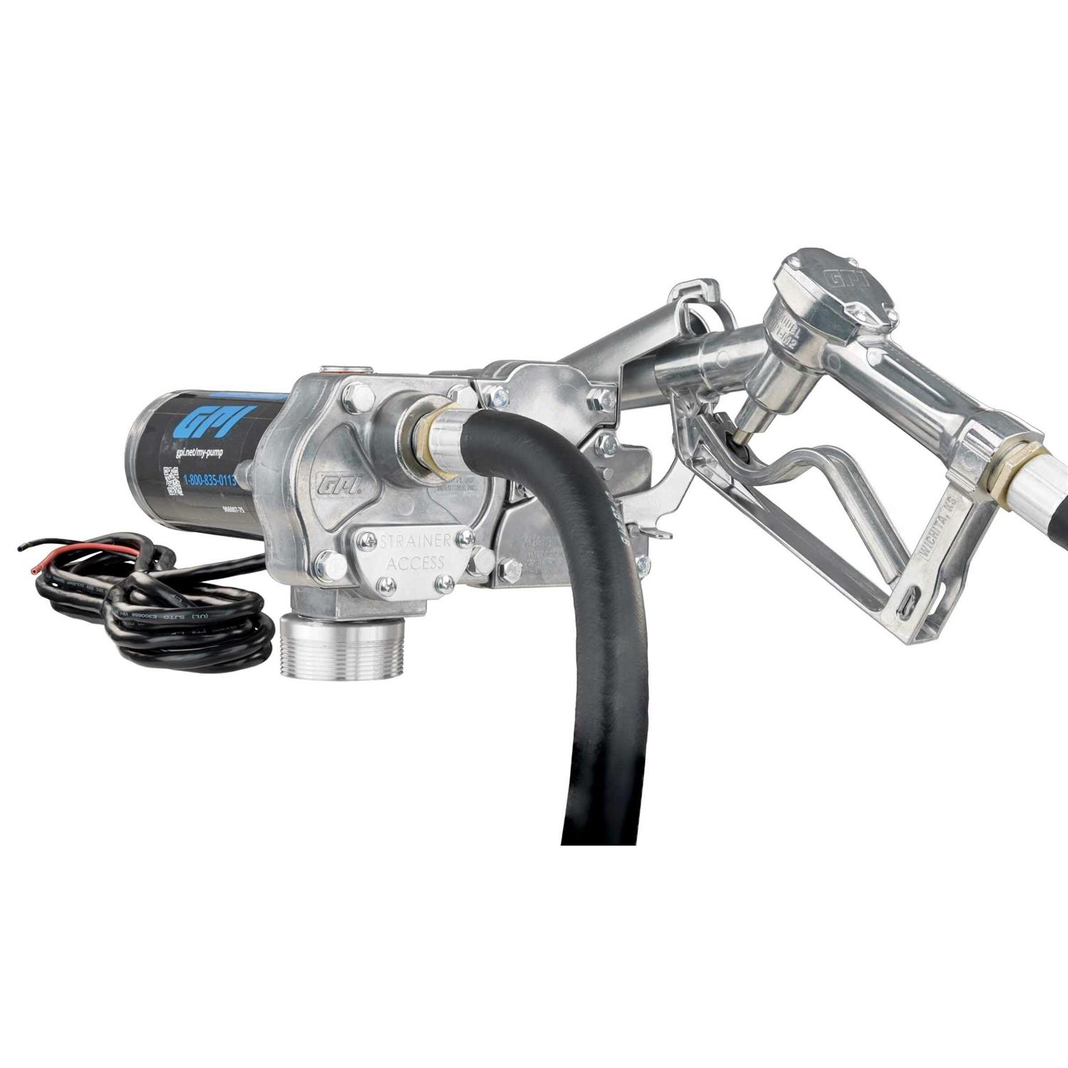 GPI 15 GPM 12V Fuel Transfer Pump - Inhomebuy