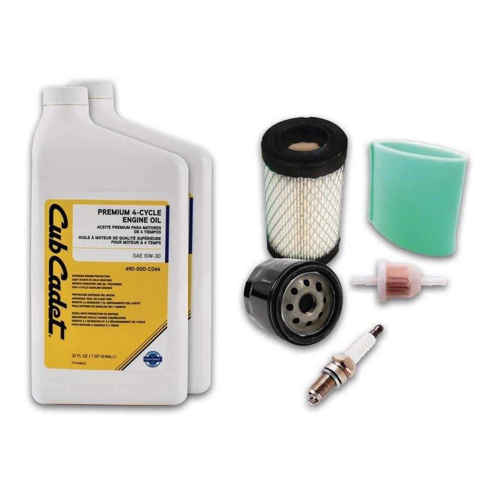 Cub Cadet 490-950-C042 Oil Change Kit for Cub Cadet Riding Mower with Kohler Engines - Inhomebuy