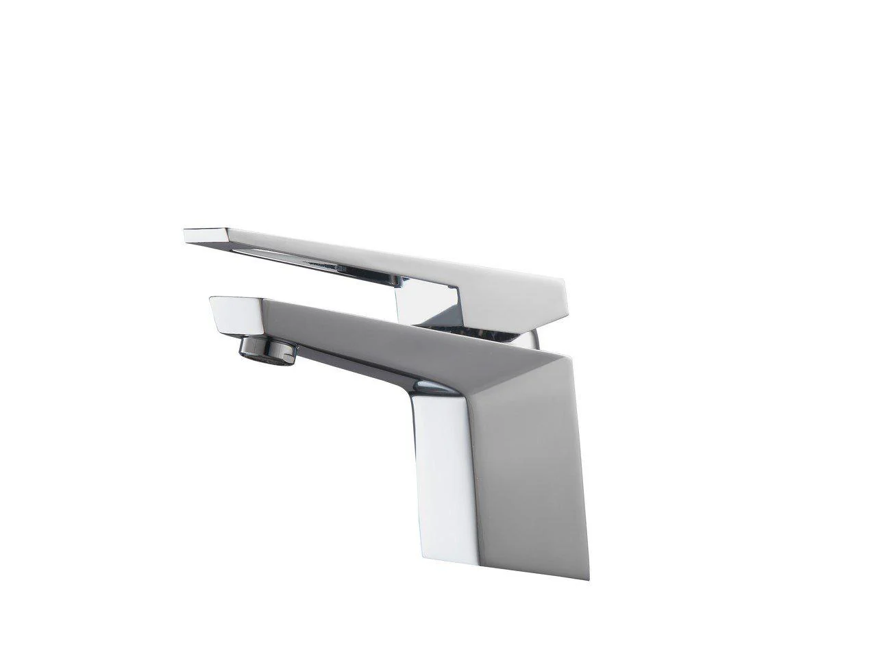 KubeBath Aqua Siza Single Lever Modern Bathroom Vanity Faucet - Chrome, AFB13CH - Inhomebuy