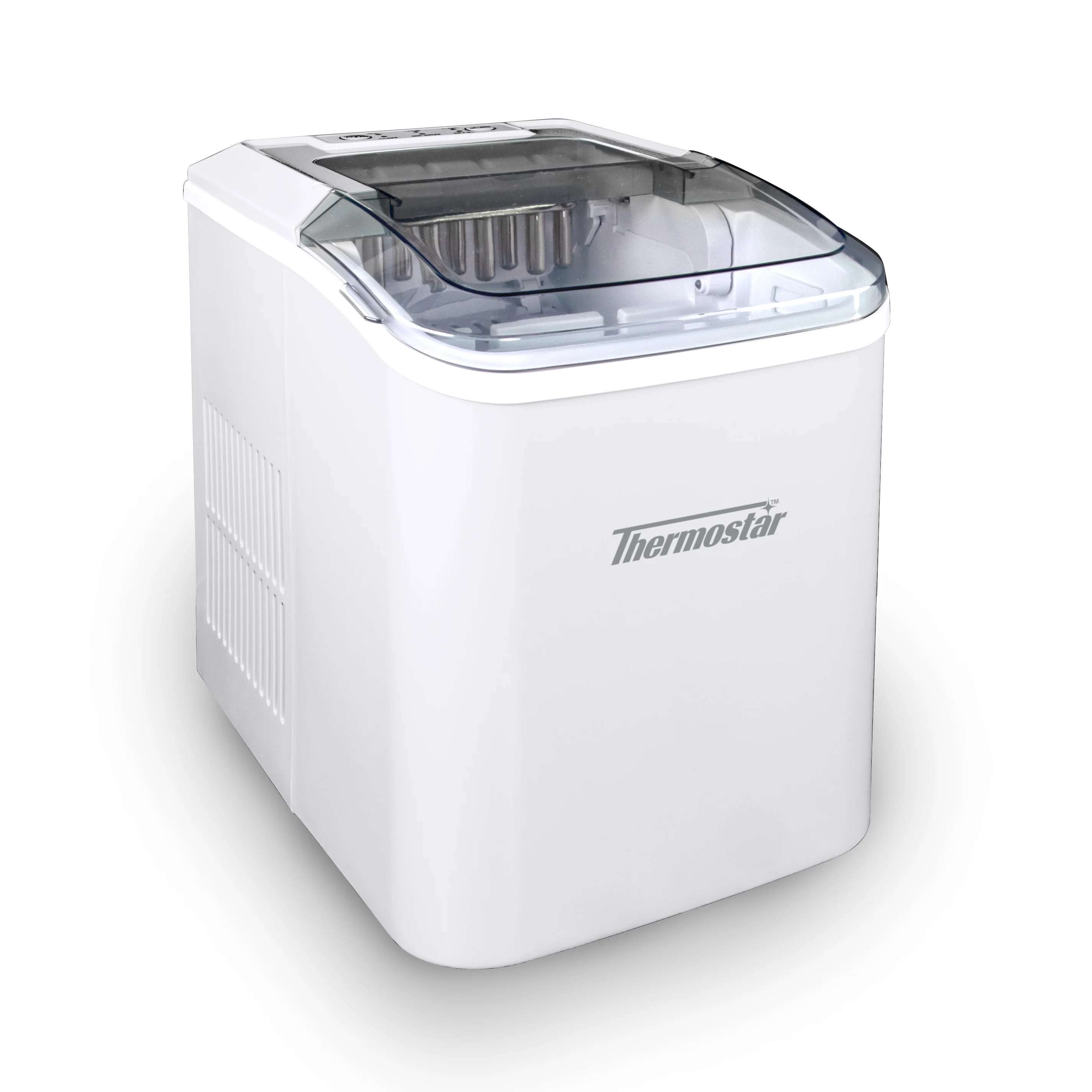 Thermostar 26-Pound Automatic Self-Cleaning Portable Countertop Ice Maker Machine - Inhomebuy