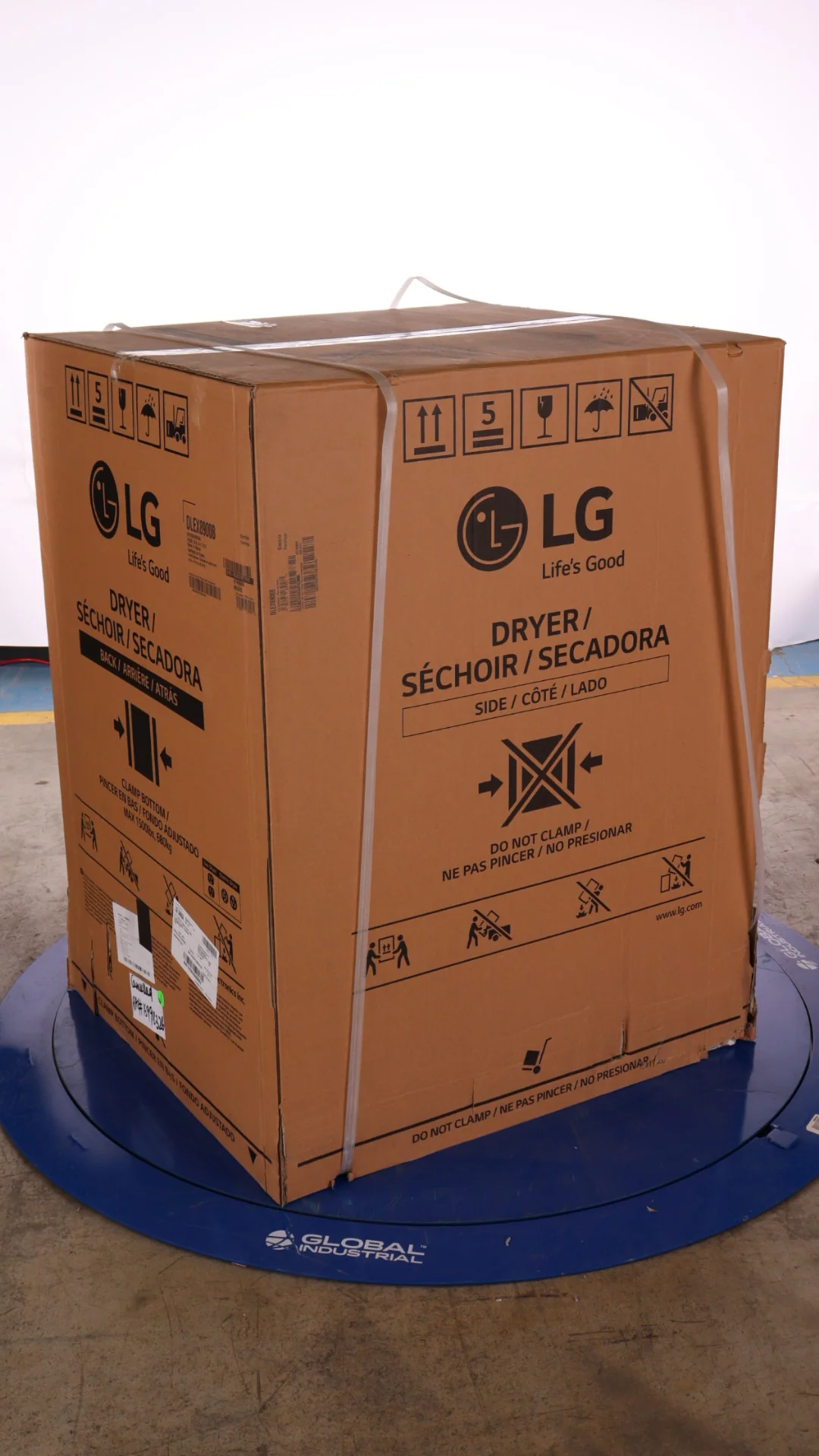 LG 9.0 CU. FT. BLACK STEEL SMART WI-FI ENABLED FRONT LOAD ELECTRIC DRYER WITH TURBOSTEAM AND BUILT-I - Inhomebuy