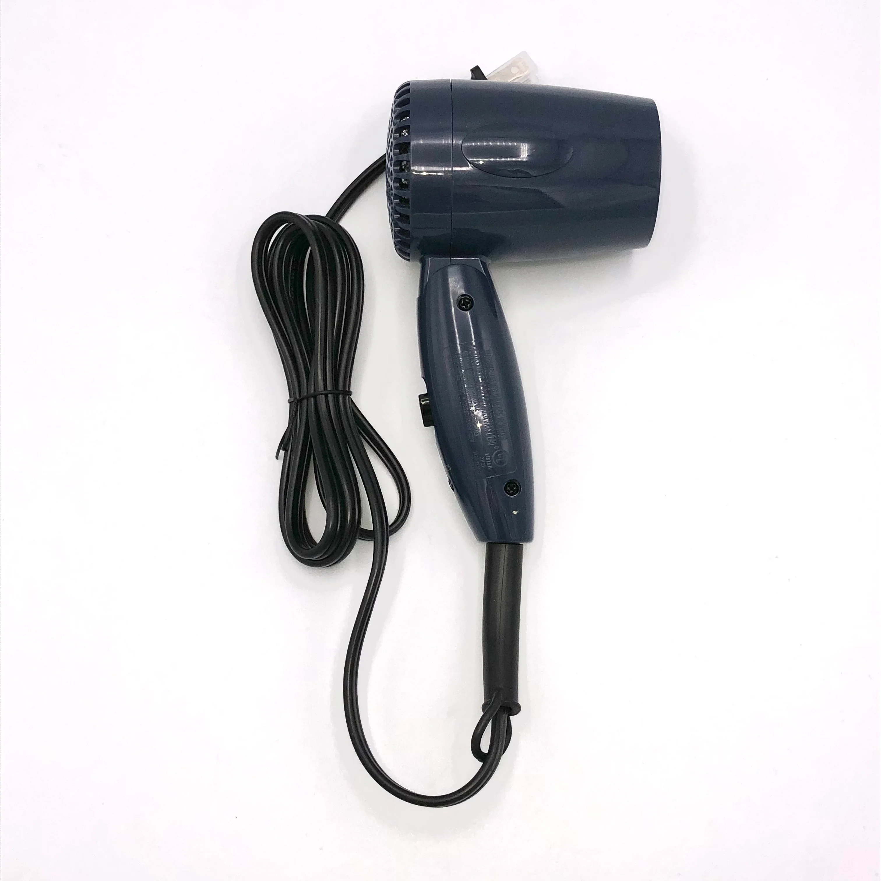Conair Scunci Hair Dryer |124REXC| 1600W, travel, folding handle, dark blue - Inhomebuy