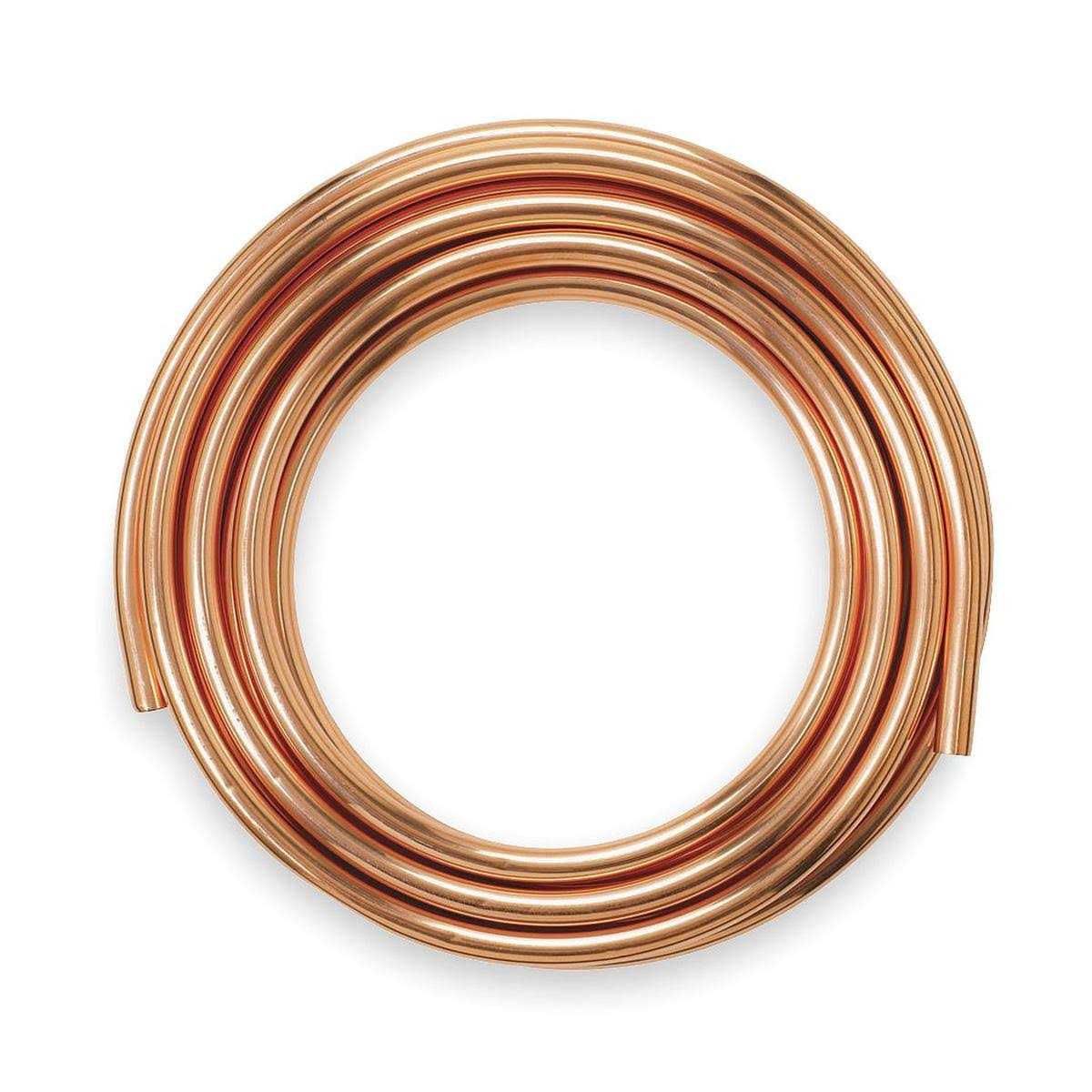 Mueller Industries Copper Coated REF 1/2 OD x - Inhomebuy
