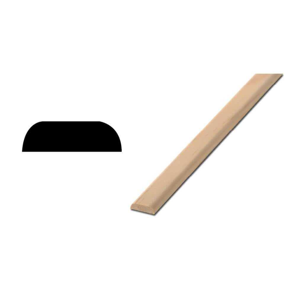 Woodgrain Millwork Timeless Craftsman 65E1 6-1/2 in. x 11/16 in. x 96 in. Primed MDF Base Moulding - Inhomebuy